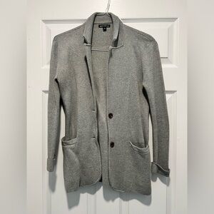 Jcrew Factory Gray Sweater Blazer with Pockets size:XS